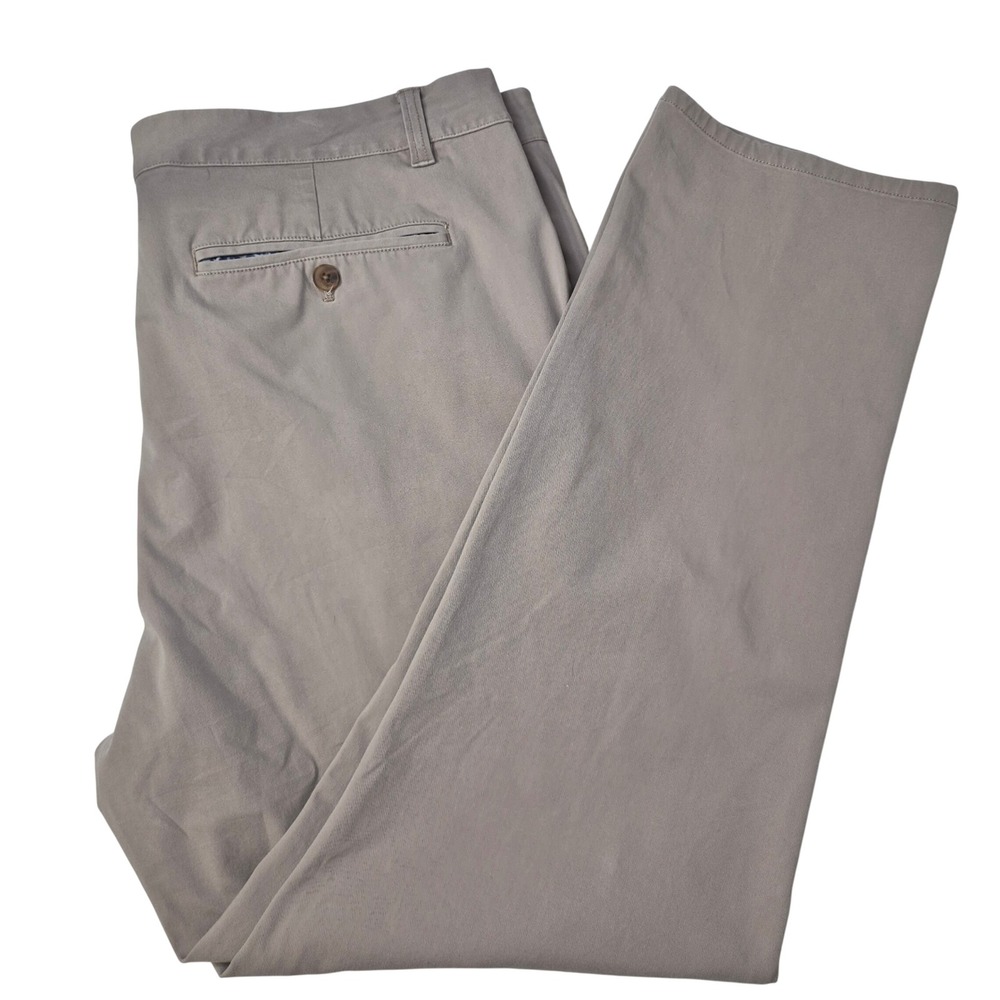 Bonobos Chino Pants Mens 38/30 Athletic Fit Khaki Tan Cotton Blend Casual Office